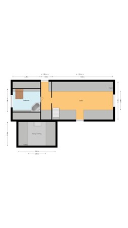 Floorplan - Voorweg 46, 2391 AD Hazerswoude-Dorp